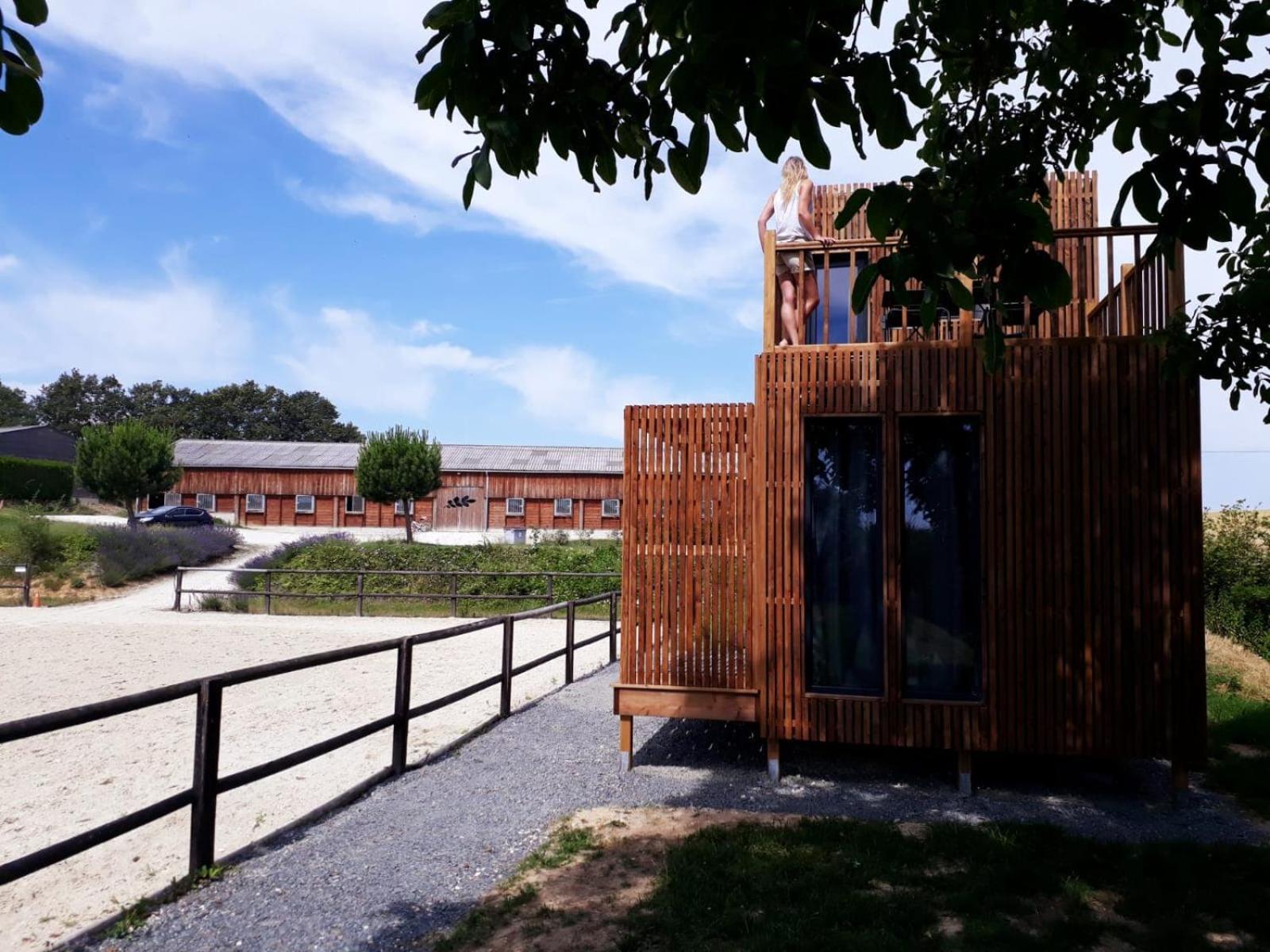 Manege De La Chapiniere - Dadaloge Tiny-House Villa Chateauvieux  Bagian luar foto